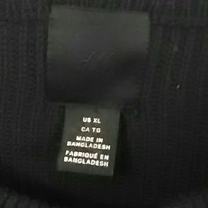 Men's h&m navy blue sweater